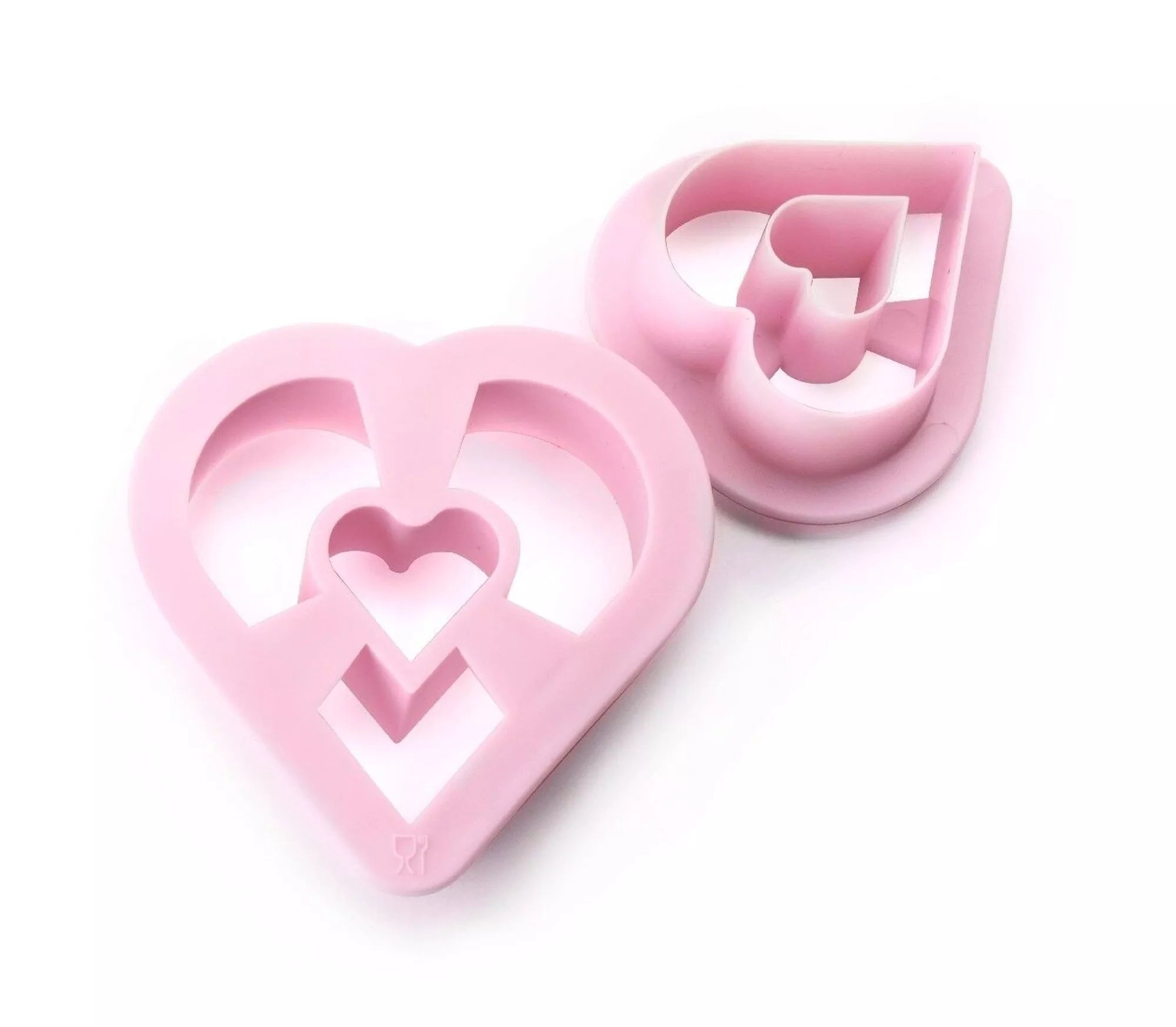 IBILI - Set 2 cortadores doughnut corazon