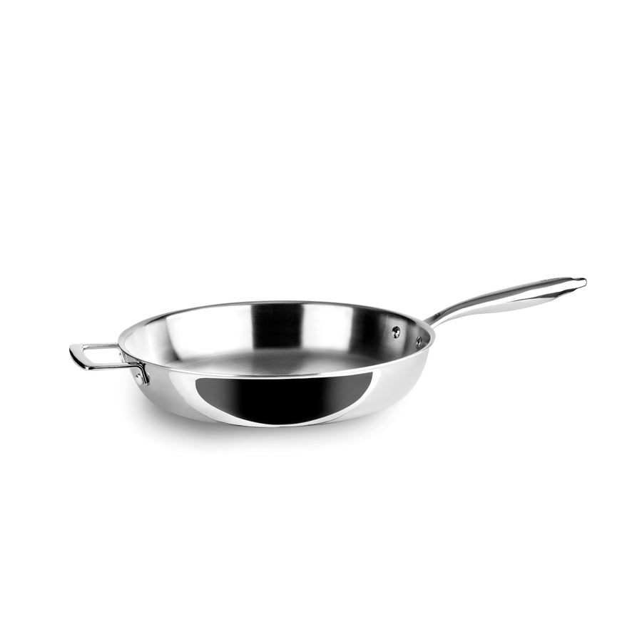 SARTÉN TRICAPA (INOX/ALUM/INOX) SIN ANTIADHERENTE 22 CM