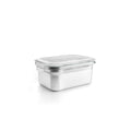 TÁPER RECTANGULAR KEEPKLIN – ACERO INOX MICROONDAS 400 ML