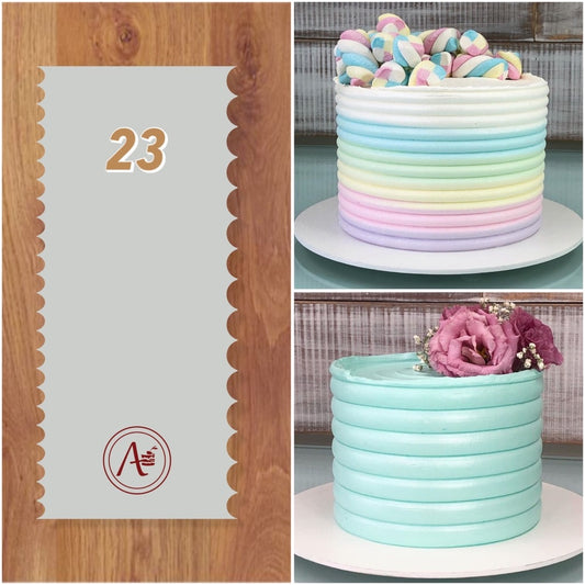 SCRAPER - RASPADOR PARA TARTAS Nº 23