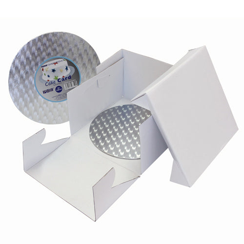 PME caja para tarta + Base Redonda (30×30×15 cm)