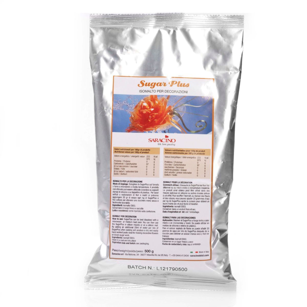 Saracino Isomalt Sugarplus 500 g