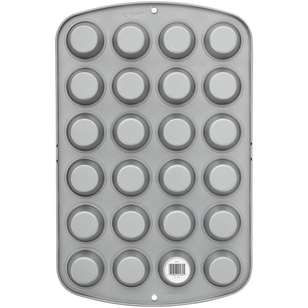Wilton - Molde Mini Muffins, 24 cavidades