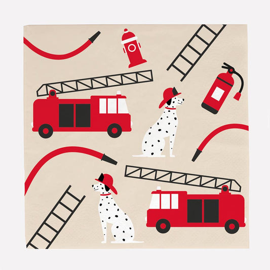 SERVILLETAS - BOMBERO