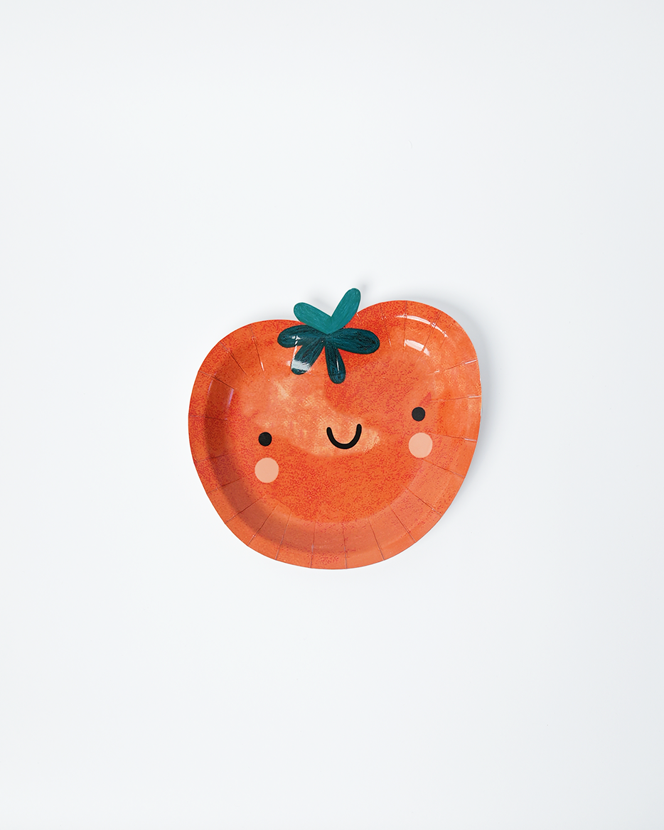 Platos de Postre de Frutas y Verduras (x12) - Colección Pequeño Chef