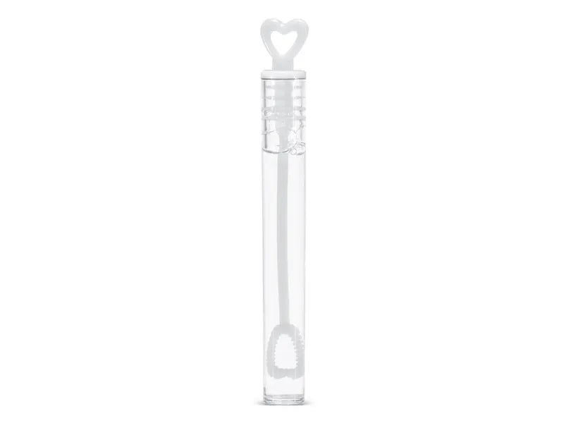 Burbujas de jabón Corazón, blanco