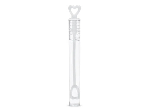 Burbujas de jabón Corazón, blanco