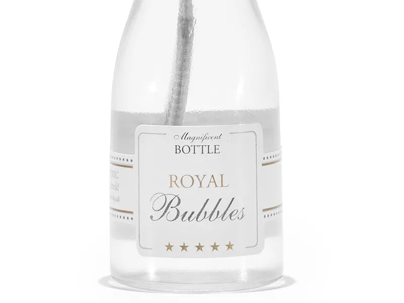 Pompas de jabón “Royal Bubbles” botella elegante