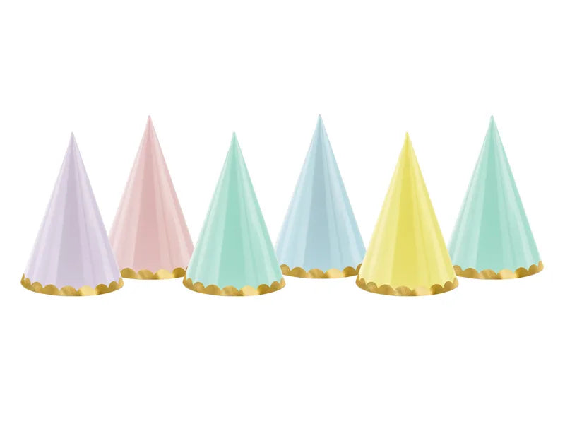 Gorros de fiesta Yummy, surtido, 16 cm