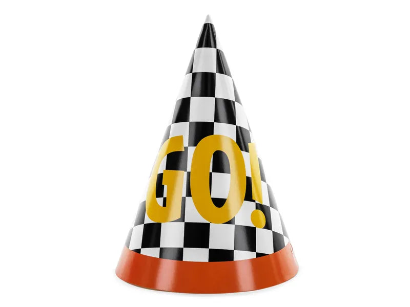 Gorros de fiesta GO!, 16 cm, surtido