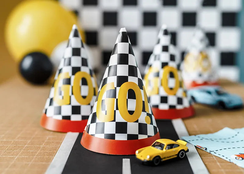 Gorros de fiesta GO!, 16 cm, surtido
