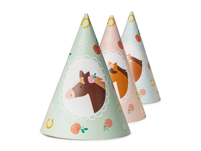 Sombreros de caballo, aprox. 16 cm, surtido