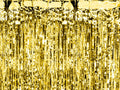 Cortina para fiestas, color dorado, 100x200cm