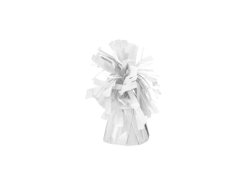 Peso para globos de papel de aluminio, blanco
