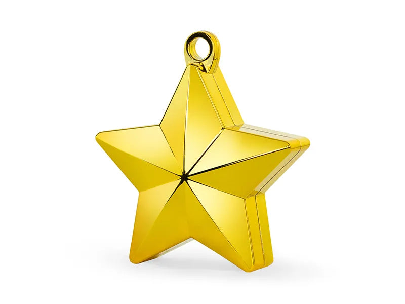 Peso del globo Estrella, oro