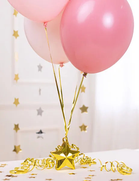 Peso del globo Estrella, oro