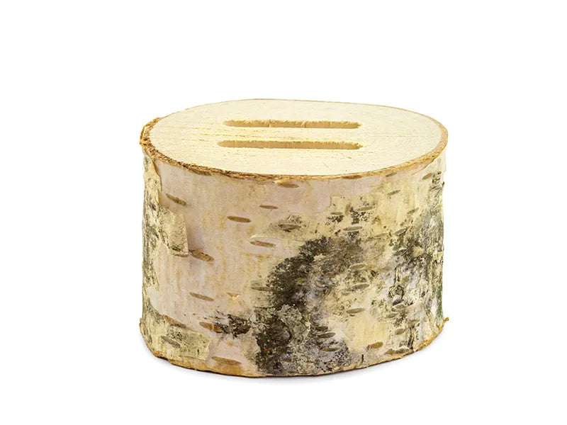 Porta anillos de madera, 6 cm