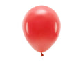 Globos ecológicos de 26 cm, color rojo - 10 unidades