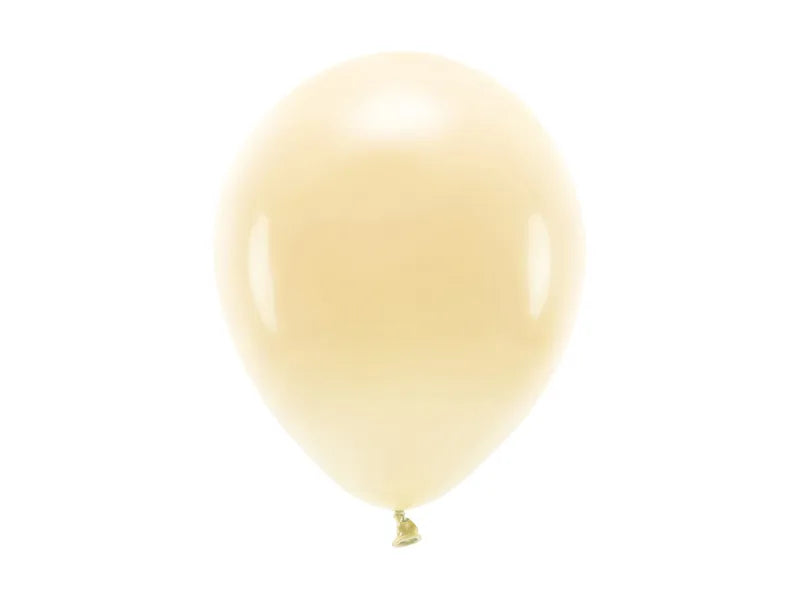 Globos ecológicos de 26 cm, color pastel, melocotón claro - 100 unidades