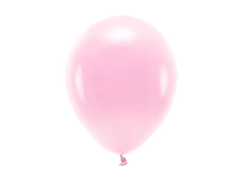 Globos ecológicos de 26 cm, color rosa claro - 100 unidades