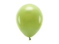Globos ecológicos de 26 cm, color verde oliva - 10 unidades