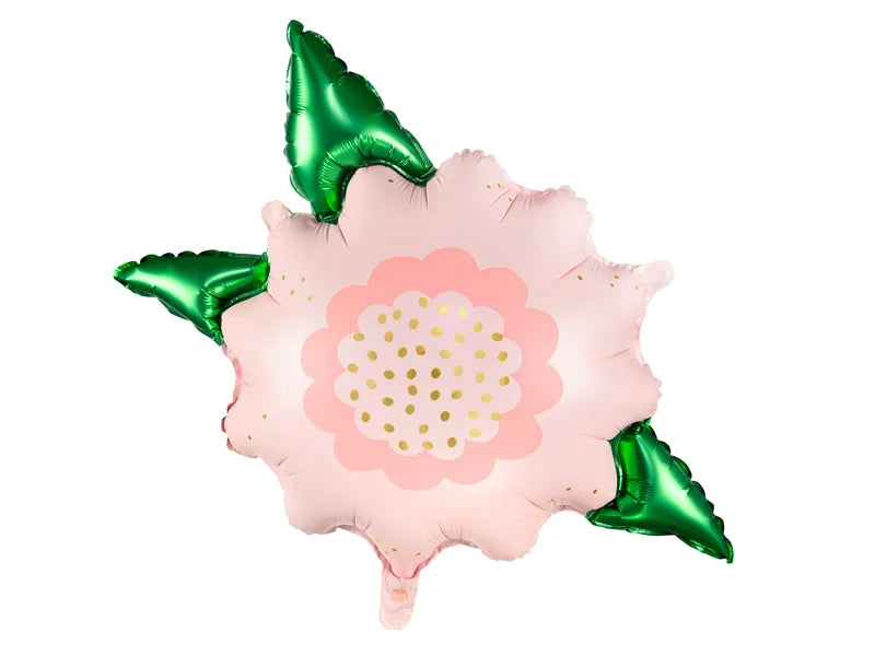 Globo de papel de aluminio con forma de flor, 70x62 cm, surtido