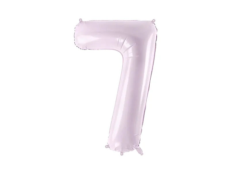 Globo de papel de aluminio número , 86 cm, MORADO