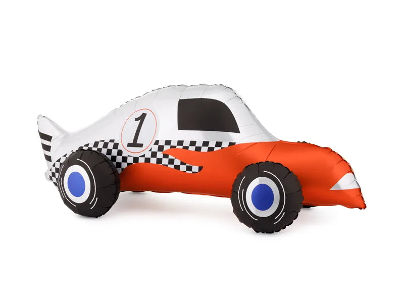 Globo de aluminio vertical Racer, 90x34 cm, surtido