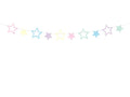 Guirnalda Unicornio - Estrellas, 1,4 m
