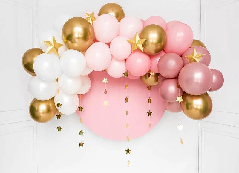 Estrellas de guirnalda, oro, 3,6 m