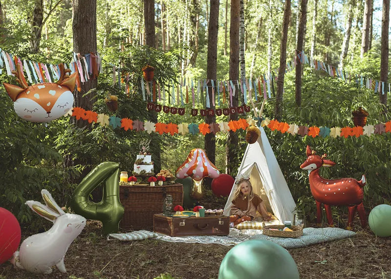 Guirnalda de hojas de papel, mezcla, 3 m