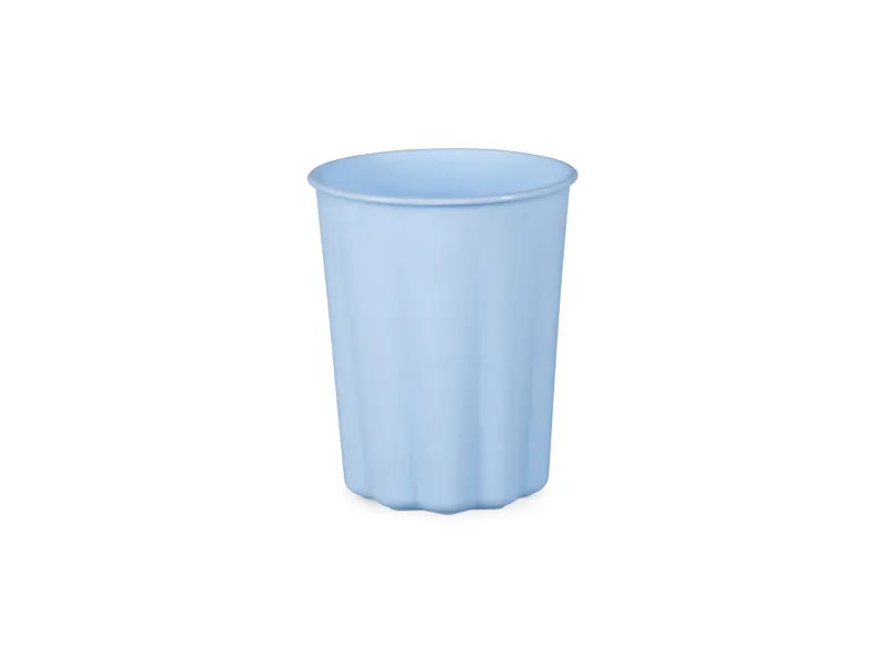Vasos de plástico Frill, 220 ml, azul claro