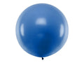 Globo redondo de 1 m, azul - 1 unidad