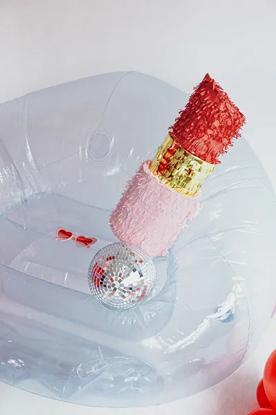 Piñata - Lápiz labial, 20x54x20cm