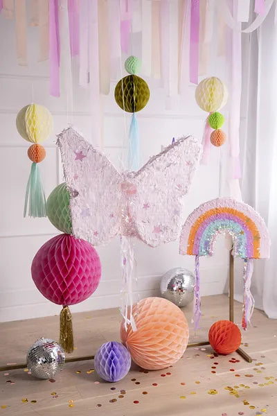 Piñata plegable - Mariposa, 58x48x10cm