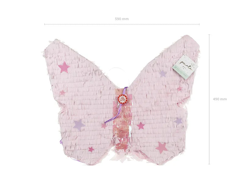 Piñata plegable - Mariposa, 58x48x10cm
