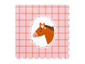 Servilletas con estampado de caballos, 33x33 cm, surtido
