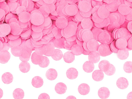 Cañón de confeti para revelar el sexo del bebé - Listo para usar, rosa, 60 cm