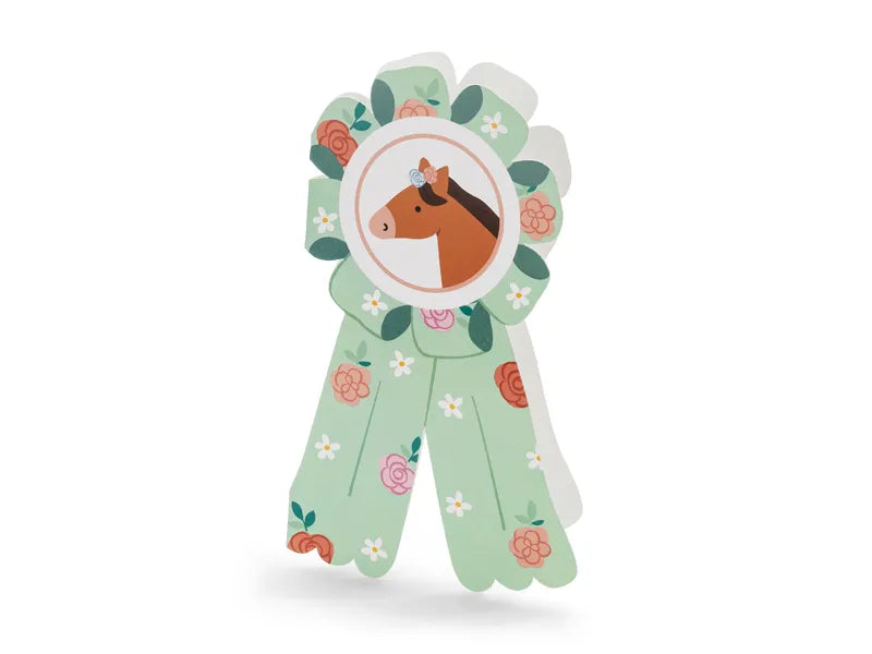 Invitación Caballos 16,5 x 19,5 cm, surtido