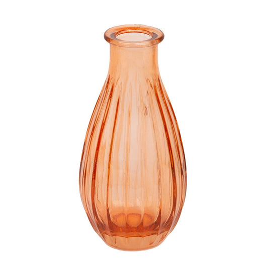 VASITOS DE CRISTAL NARANJA