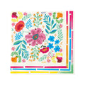 Servilletas de papel florales bohemias ecológicas - Paquete de 20