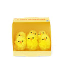 Decoraciones de Pascua esponjosas (juego de 6) - Mini pollitos
