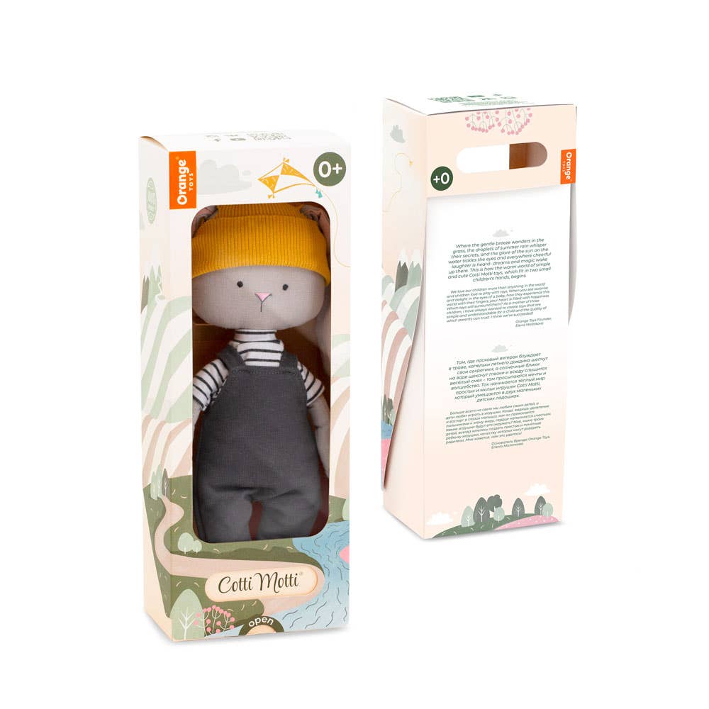 Peluche de algodón,  Timmy el Conejito (30cm)-0+