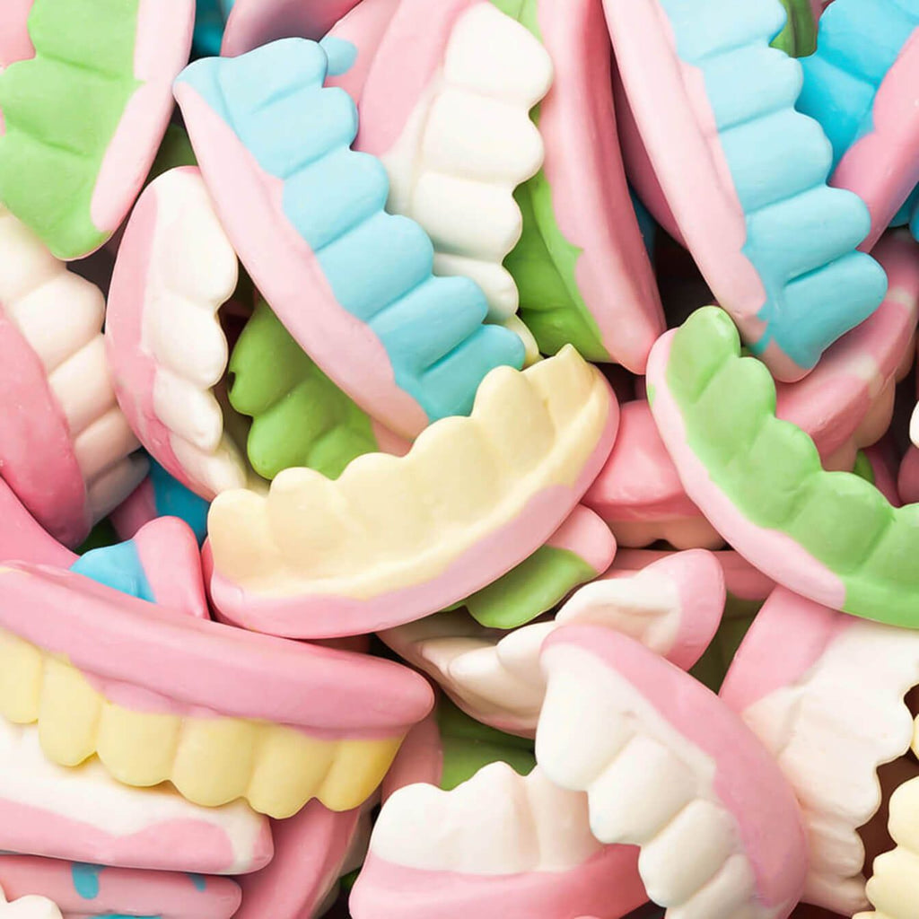 Dentaduras colores bolsa  65g