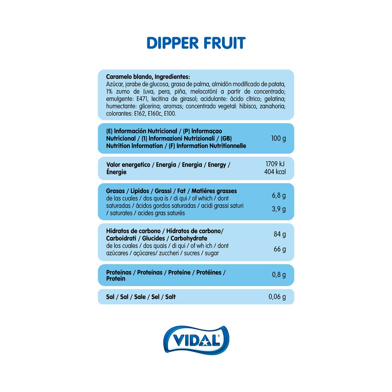 Dipper Fruit bolsa 1 Kg