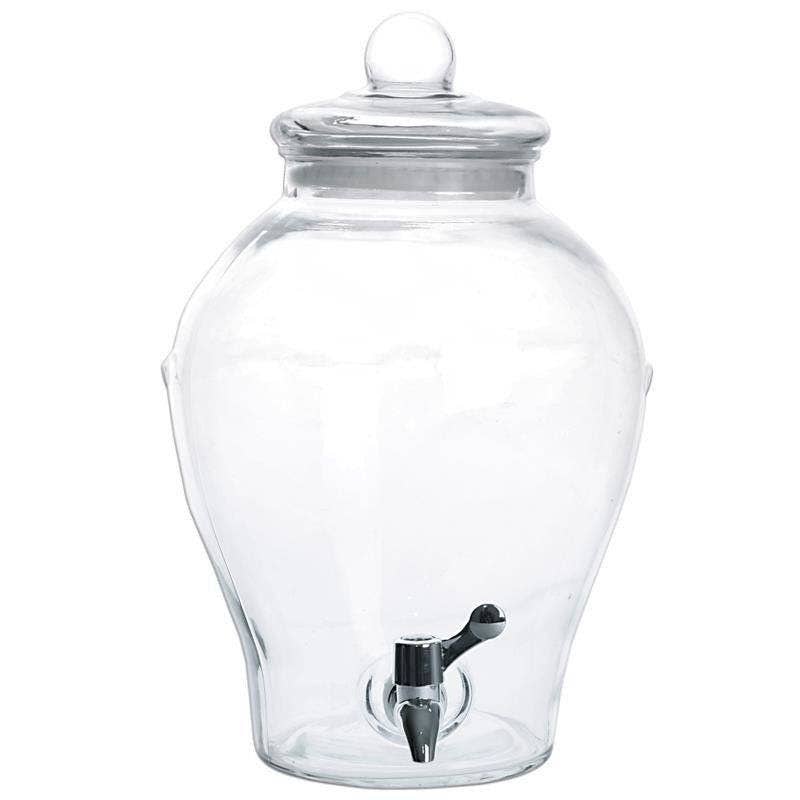 Dispensador con Grifo de Vidrio 6,5 l