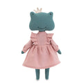 Peluche de algodón,  Fiona La Rana vestido rosa -29cm -0+