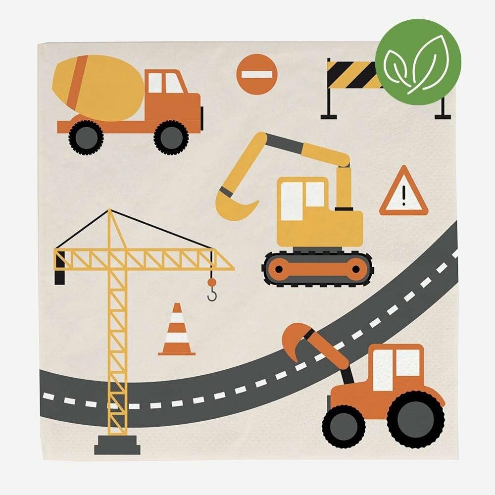 20 Servilletas - obra de construcción