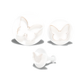SET CORTADORES CON EXPULSOR PATISSE - MARIPOSAS