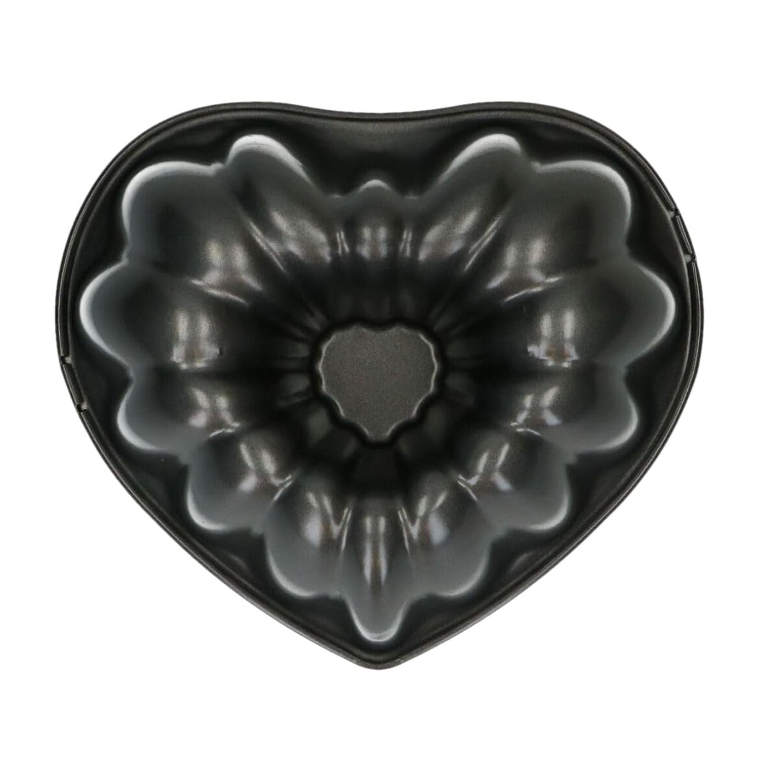 MOLDE DE ACERO "BUNDT" WILTON - CORAZON (20 CM)